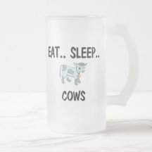 Essen Sie Schlaf KÜHE Tee Tasse