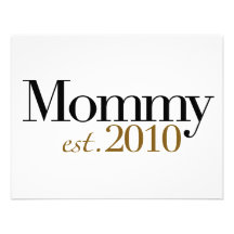 Est 2010 de maman invitations