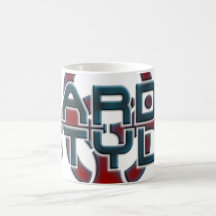 Est dur mon hardstyle du style 3D | transparent Tasses À Café