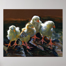Étant 3 adorables posters