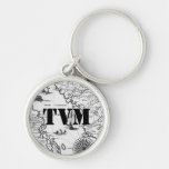 Étiquette 1702 historique de bagage du Mexique la  Porte-clef