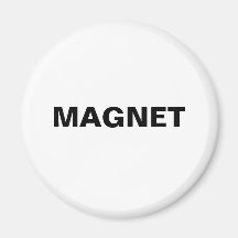 Étiquette générique d'article aimants pour réfrigérateur