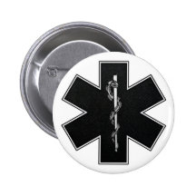 Étoile de la vie (BW) Badge
