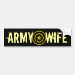ÉTOILE D'ÉPOUSE D'ARMÉE AUTOCOLLANTS POUR VOITURE
