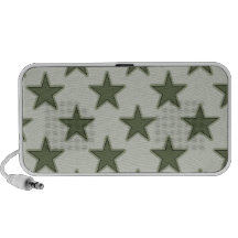 Étoiles de gosse d'armée mini haut-parleur