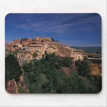 EU, Frankreich, Provence, Vaucluse, Roussillon. 4 Mousepad
