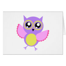 Eule owl karte