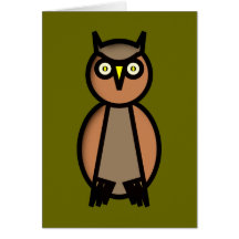 eule owl karte