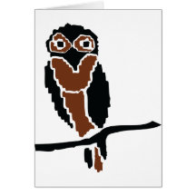 Eule Owlet eule Grußkarten