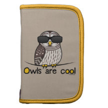 Eulen sind cool folio planer