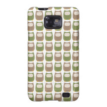 Eulenmuster kawaii Häute und Fall Samsung Galaxy SII Hüllen