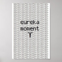 Eureka-Moment-Band-Plakat (Barbell)