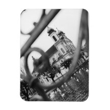 Europa, die Schweiz, Luzerne. Jesuitkirche Recchteckiger Magnet