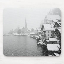 Europa, Österreich, Hallstat. Stadtansicht in den  Mauspads