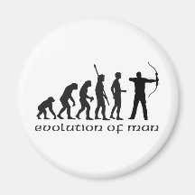 evolution bow and arrow kühlschrankmagnete