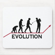 Évolution de golf tapis de souris