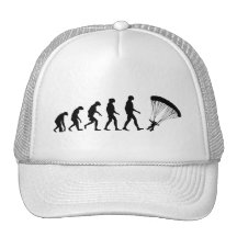 Evolution des Fallschirmspringens Baseballmützen