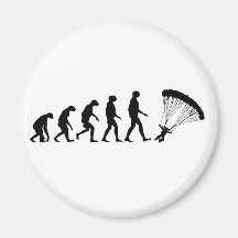 Evolution des Fallschirmspringens Magnete