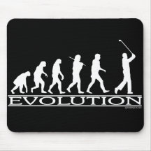 Évolution - homme - golf tapis de souris