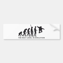 evolution skateboard autosticker