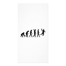 Evolutions-Handball Foto Karten