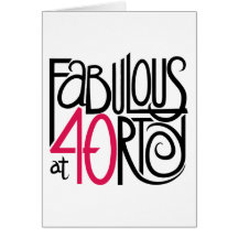 Fabuleux à la carte 40rty