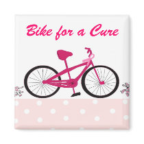Fahrrad für eine Heilung - rosa Fahrrad