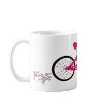 Fahrrad für eine Heilung - rosa Fahrrad