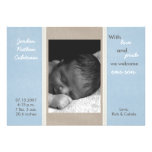 faire-part de naissance de photo de bande de ruban