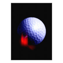 Faire-part d'invitation de golf