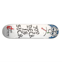Fait dans l'extrémité ma plate-forme est planche à