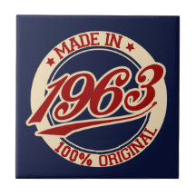 Fait en 1963 carreaux