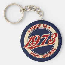 Fait en 1973 porte-clés
