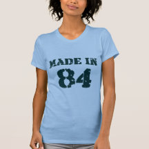 Fait en 1984 t-shirts