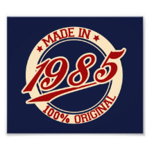 Fait en 1985 photographie