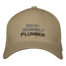 Faites-le vous-même plombier casquettes brodées