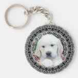 Faites votre propre chienchien Keychain de chiot d Porte-clé
