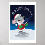 Fal la la la ho ho print