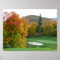 Fall-Golfplakat