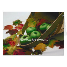 Fallschönheit Grußkarten