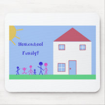 Famille de Homeschool ! Tapis De Souris
