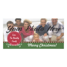 Famille de Noël Photocarte Customisée