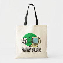 Fantasie-Fußball Tragetaschen