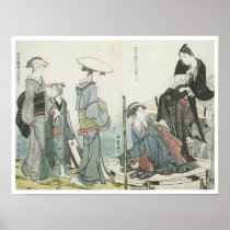 Farben und Gerüche der Blumen, Utamaro, 1784