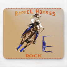 Fass-Pferde Rock_Mousepad