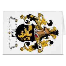 Faul Family Crest Greeting Card