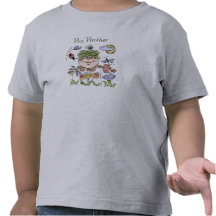Fée de jardin d'agrément de frère t-shirts