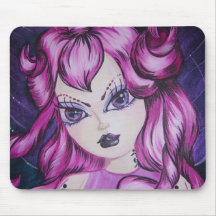 Fée Mousepad de tatouage de papillon Tapis De Souris