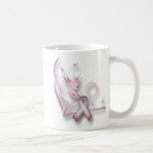 Feenhafter Brustkrebs-Becher Teetasse
