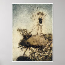 Féerie vintage mignonne affiches